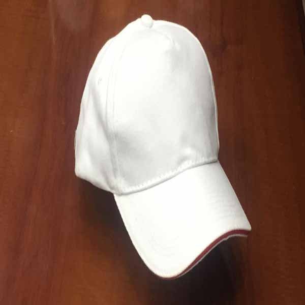White Cap Red Sandwitch front view