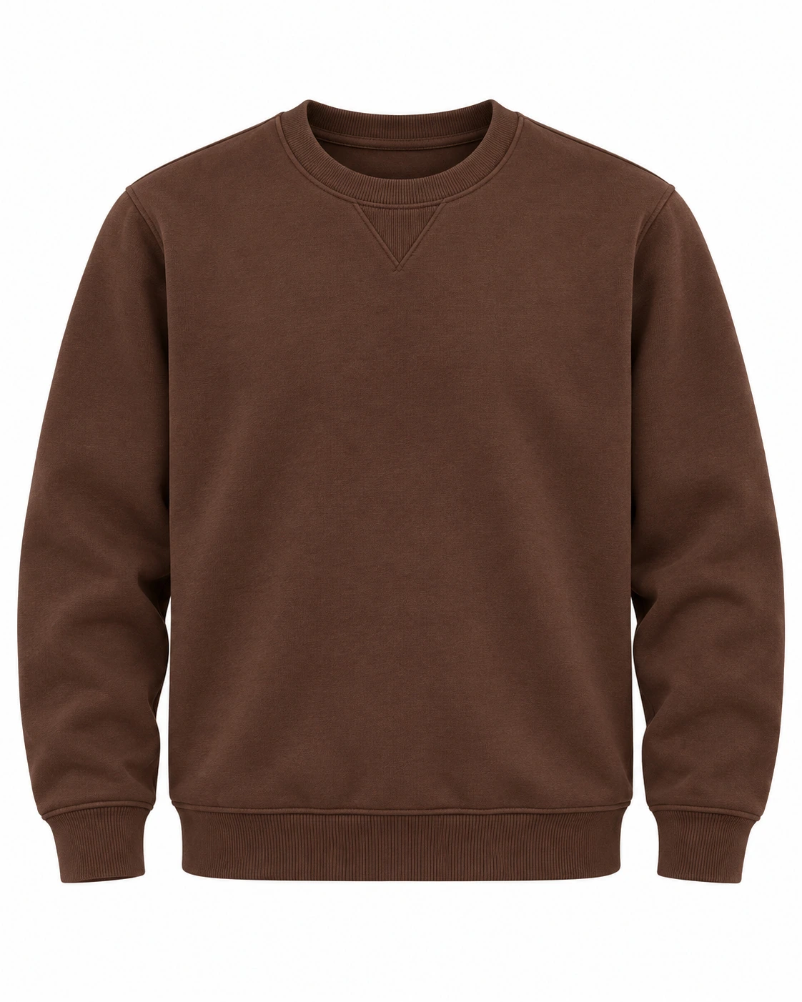 Brown Round-neck sweatshirt — archived product reference