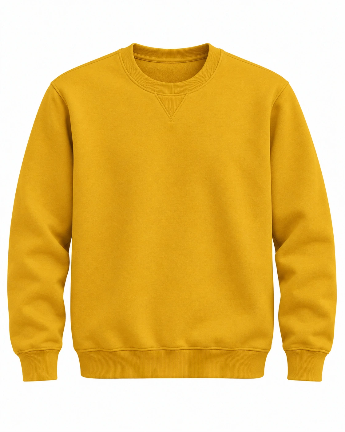 Golden Yellow Round-neck sweatshirt — archived product reference