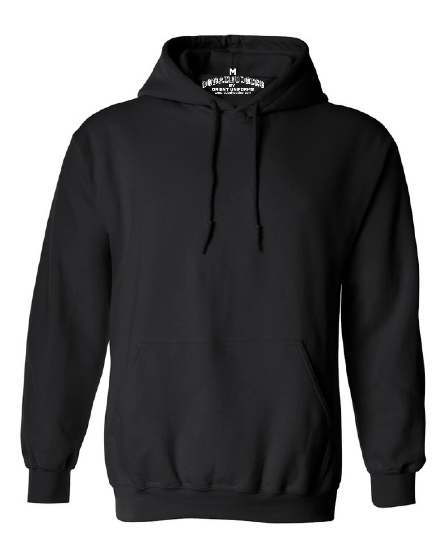 Black cotton-fleece pullover from our new catalog