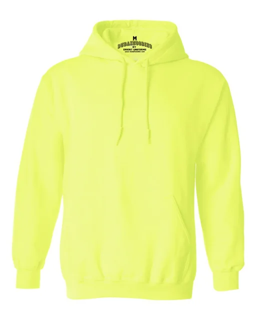 Fluorescent Yellow Adult pullover hoodie