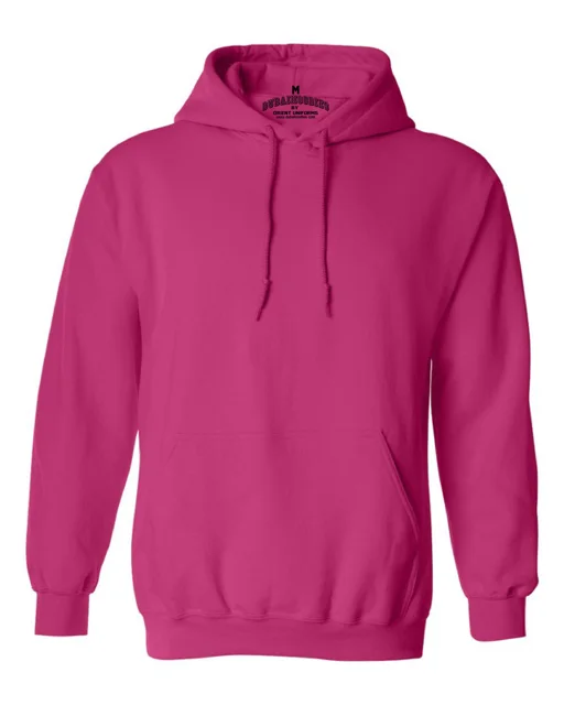 Fuchsia Adult pullover hoodie