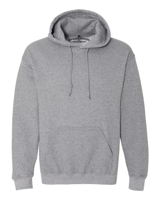 Dark Heather Grey Adult pullover hoodie