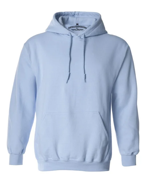 Light Blue Adult pullover hoodie