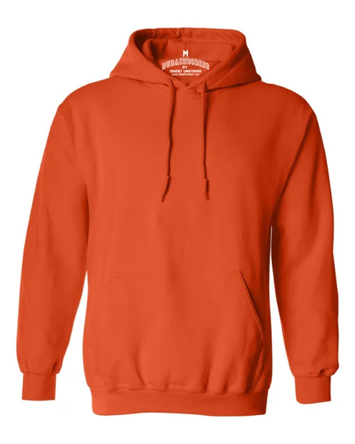 Orange Adult pullover hoodie