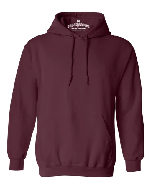 Maroon Adult pullover hoodie