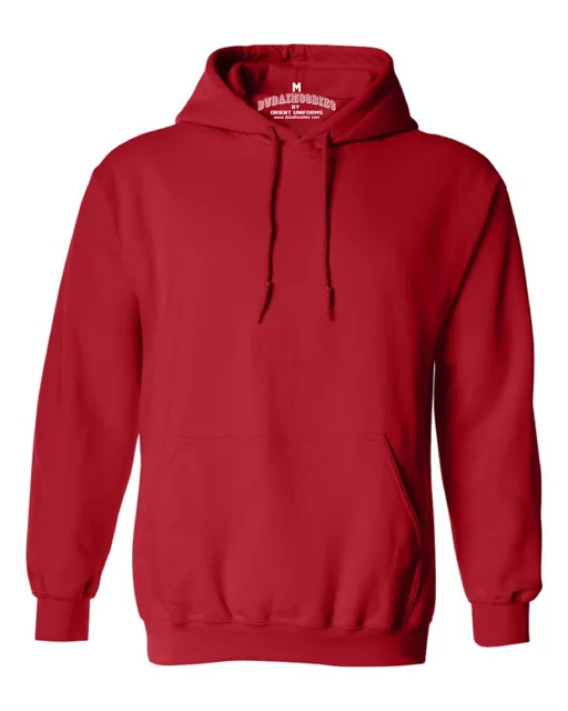 Red Adult pullover hoodie