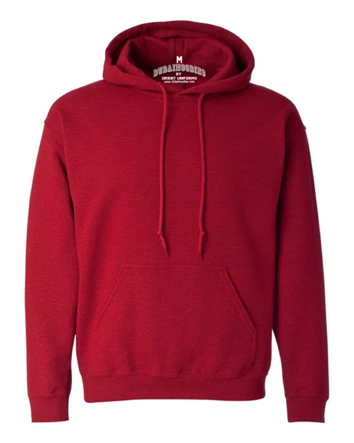 Red Adult pullover hoodie