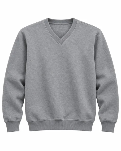 Sport Grey V-neck sweatshirt