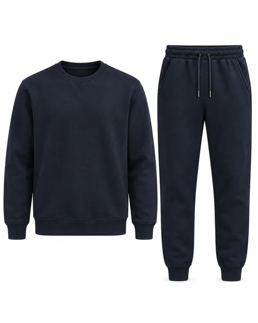 Navy Sweatshirt & jogger set