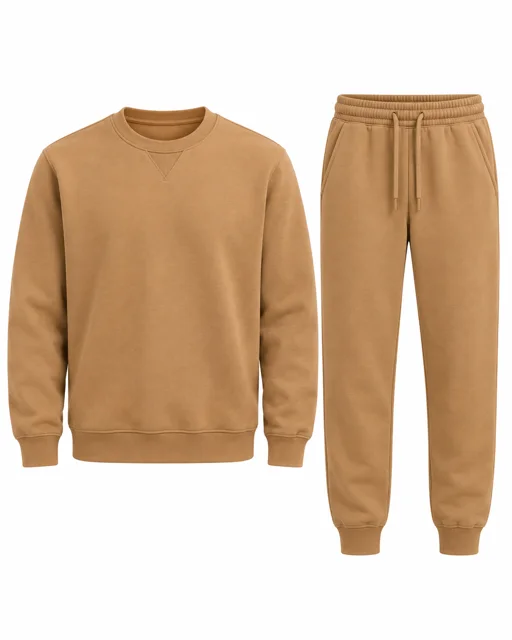 Camel Sweatshirt & jogger set