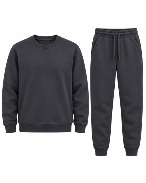 Charcoal Sweatshirt & jogger set