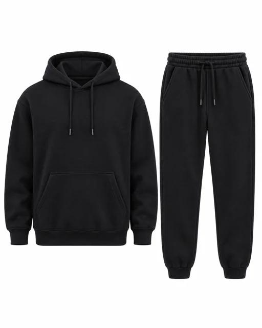 Black Hoodie & jogger set