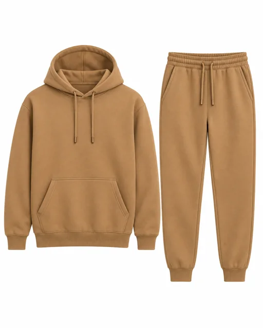 Camel Hoodie & jogger set