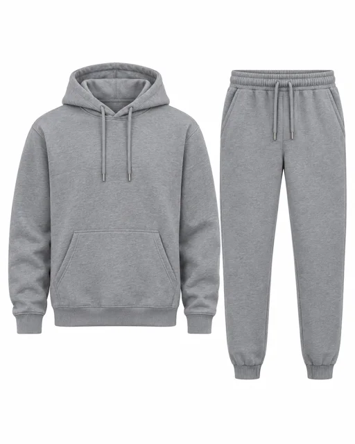 Sport Grey Hoodie & jogger set