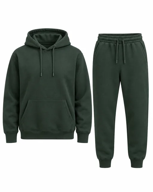 Dark Green Hoodie & jogger set