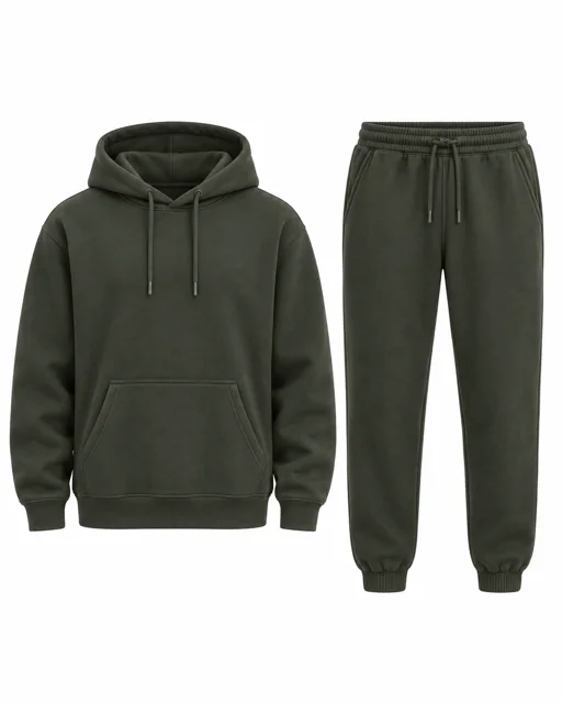 Military Green Hoodie & jogger set