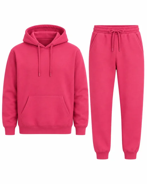 Fuchsia Hoodie & jogger set