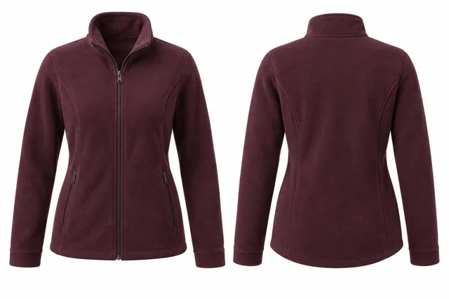 Burgundy Contour work jacket