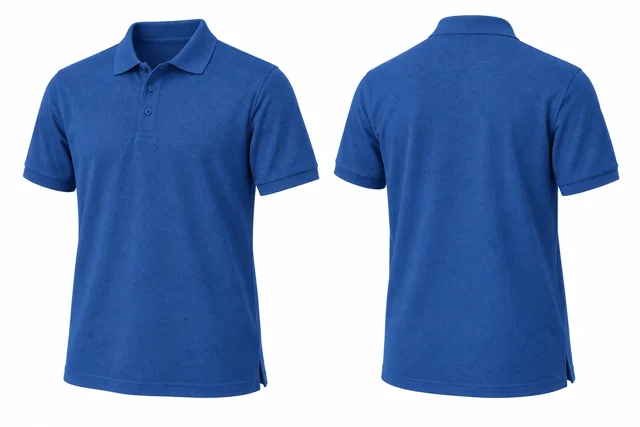 Royal Blue Short sleeves dry-fit polo