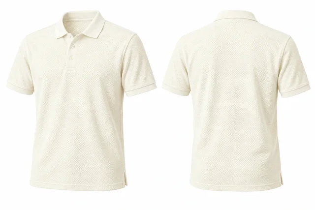 Ivory Short sleeves dry-fit polo