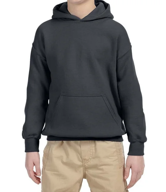 Dark Gray Kids pullover hoodie