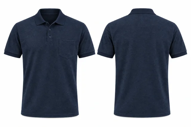 Navy A Professional uniforms dry-fit polo
