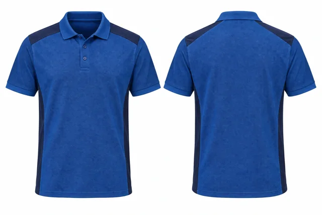 Royal Blue Professional uniforms dry-fit polo