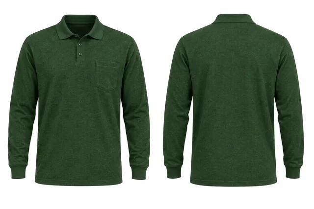 Forest Green Professional uniforms dry-fit polo