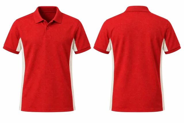 Scarlet Red Professional uniforms dry-fit polo