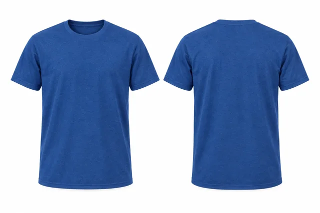 Royal Blue Round neck - short sleeves