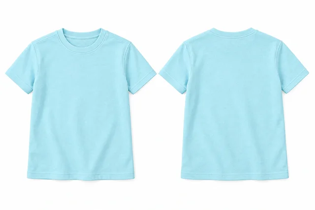 Ice Blue Kids - round neck