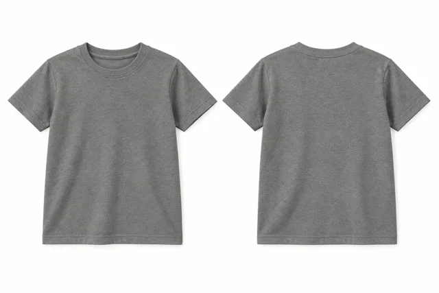 Warm Grey Kids - round neck