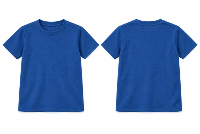 Royal Blue Kids - round neck