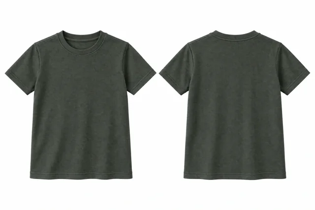 Olive Grey Kids - round neck