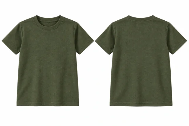 Military Olive Kids - round neck
