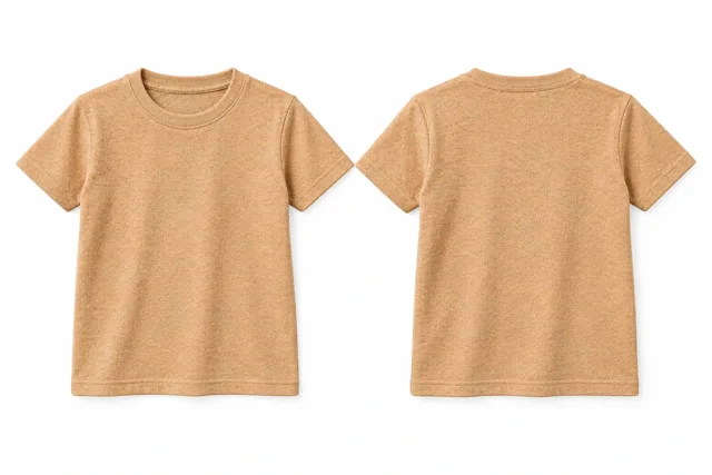 Peach Beige Kids - round neck