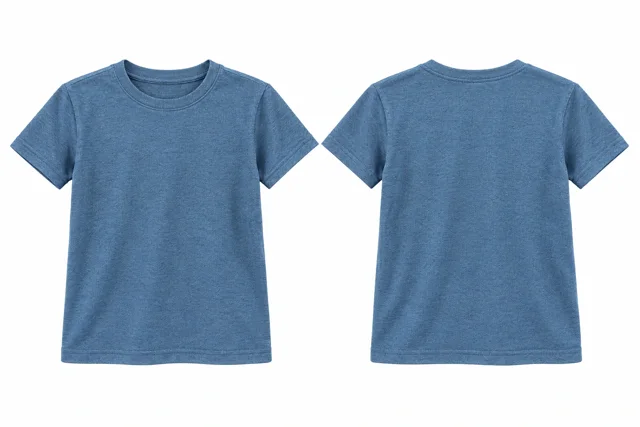 Steel Blue Kids - round neck