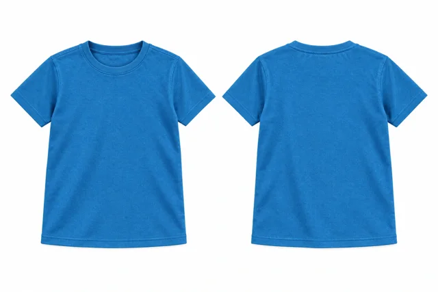 Bright Blue Kids - round neck