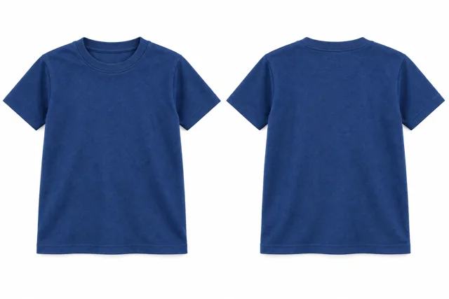 Cobalt Blue Kids - round neck