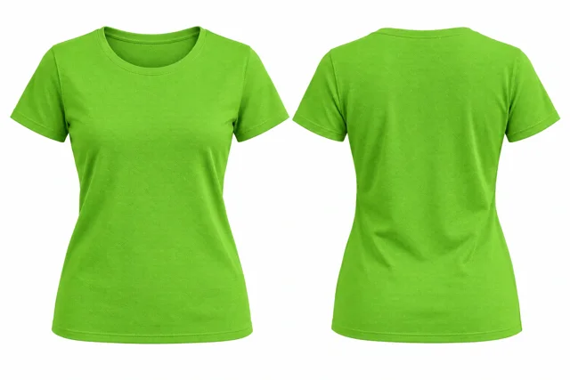 Lime Green Women - shaped fit