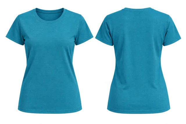 Turquoise Blue Women - shaped fit