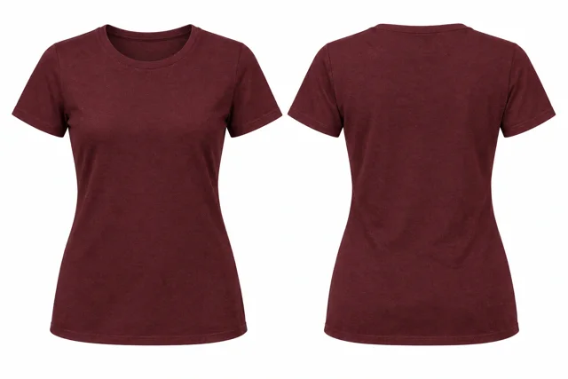 Burgundy Women - shaped fit
