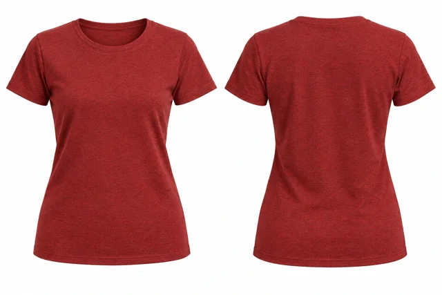 Brick Red Women - shaped fit