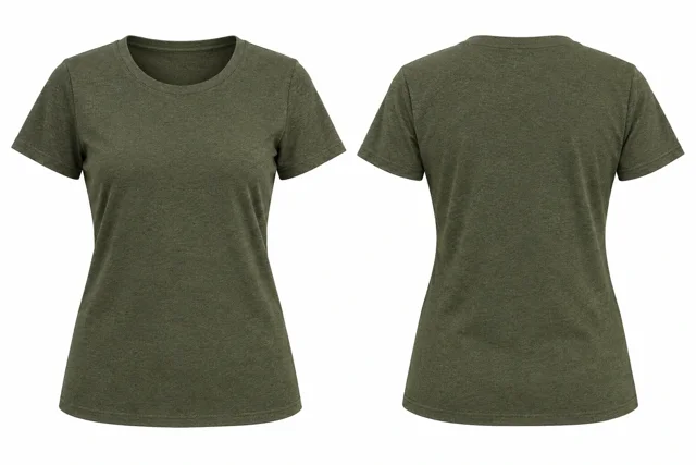 Military Olive Women - shaped fit