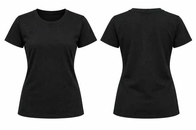 Black A Women - shaped fit