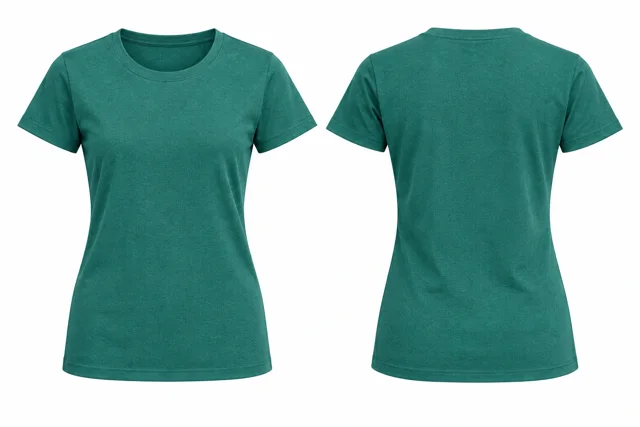 Teal Green Women - shaped fit