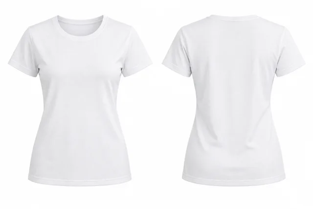 White B Women - shaped fit