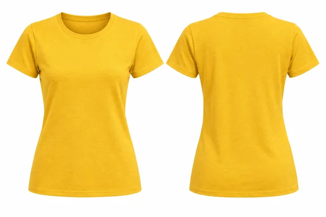 Golden Yellow Women - shaped fit