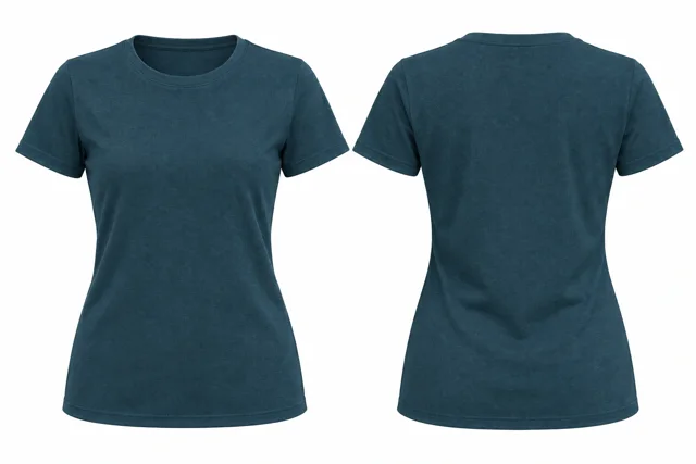 Petrol Blue Women - shaped fit